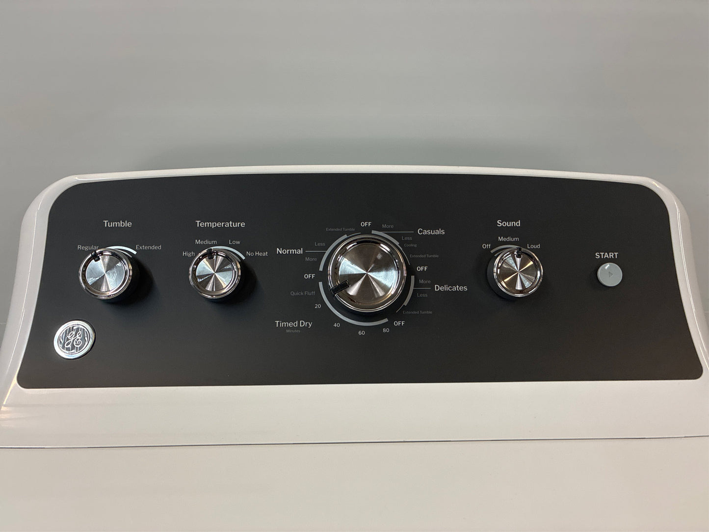 GE 7.2-cu ft Vented Gas Dryer ( White )