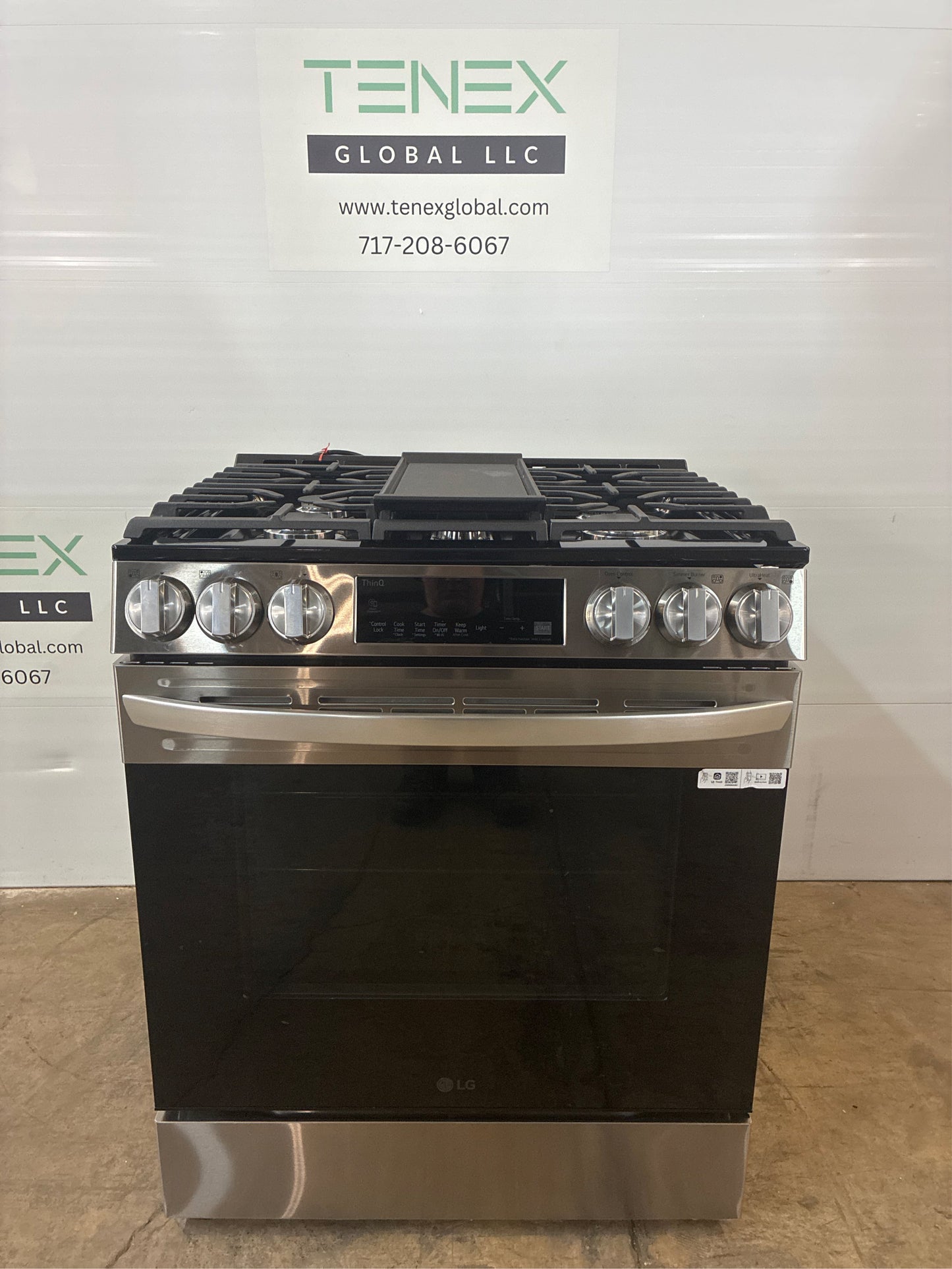 LG STUDIO 30" 5-Burner Gas Range