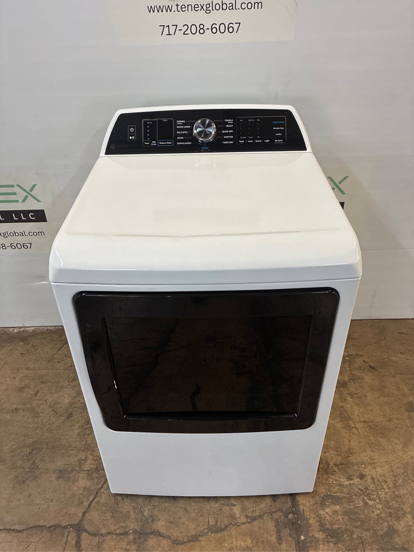 GE Profile 7.4-cu ft Electric Dryer (White)