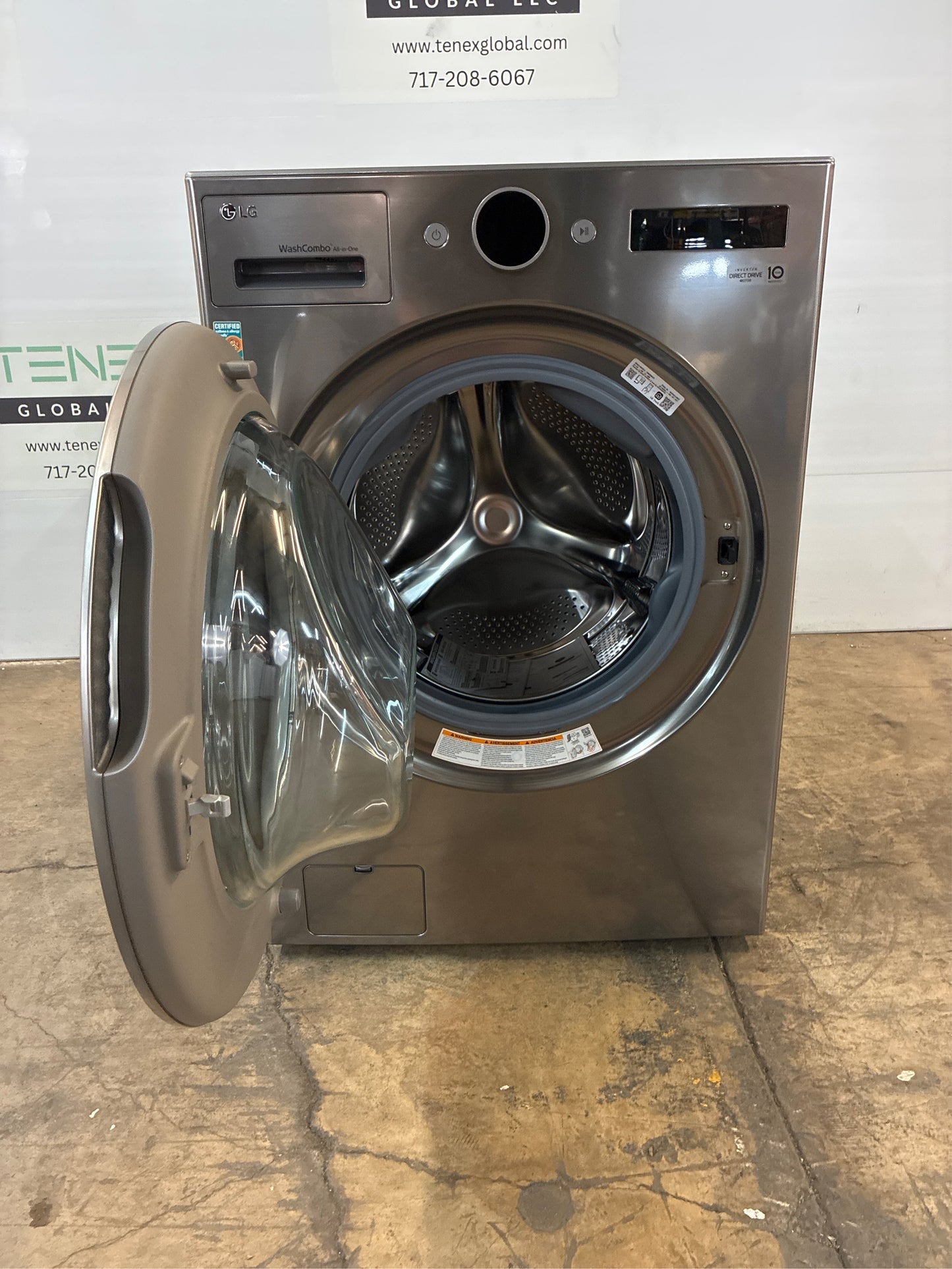 LG 5-cu ft Ventless Front Load Washer Dryer Combo