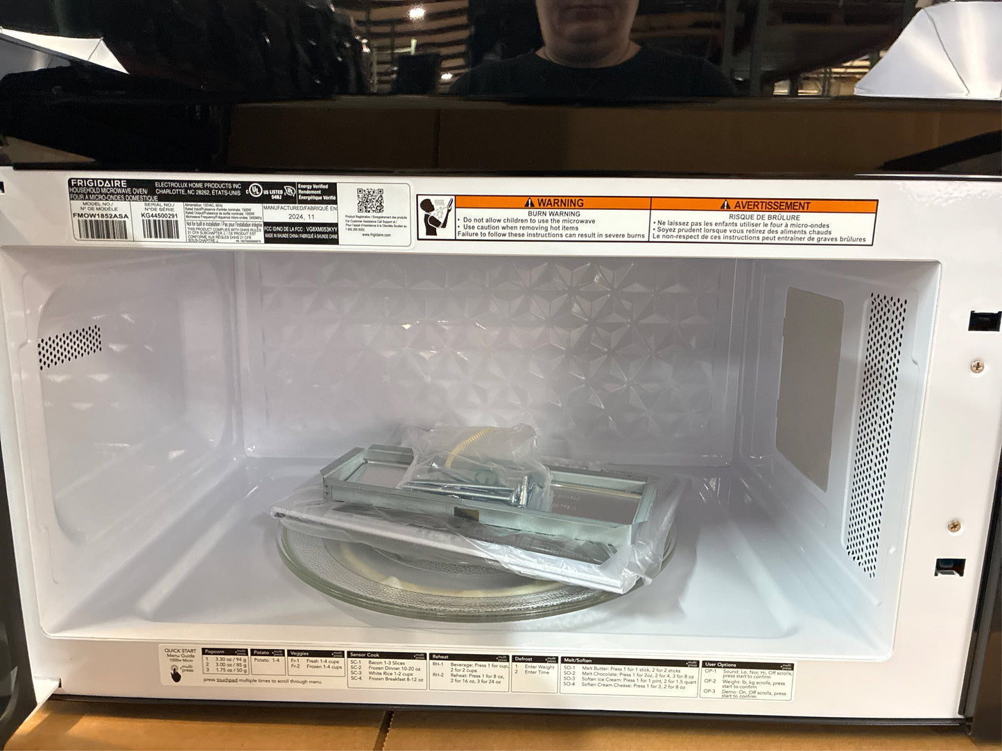 1.8 cu. ft. OTR Microwave – Stainless Steel