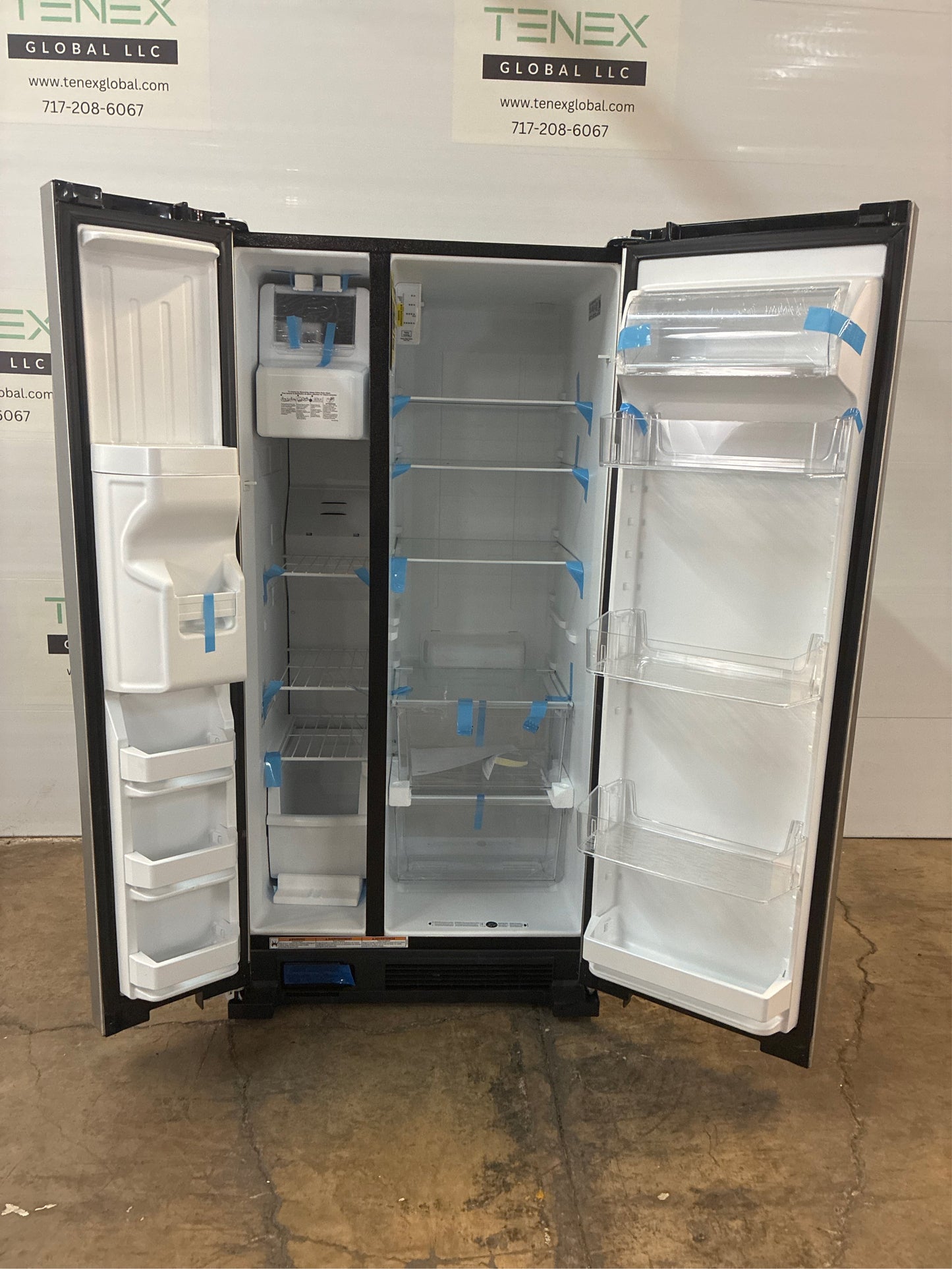 Amana 21.4 cu ft Side Refrigerator Stainless Steel