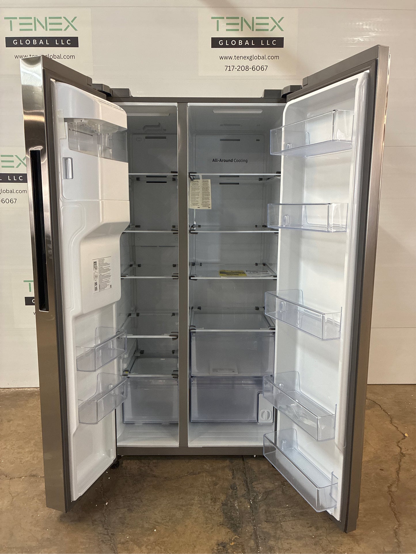 Samsung 36" 27.4 cu ft Side by Side Refrigerator