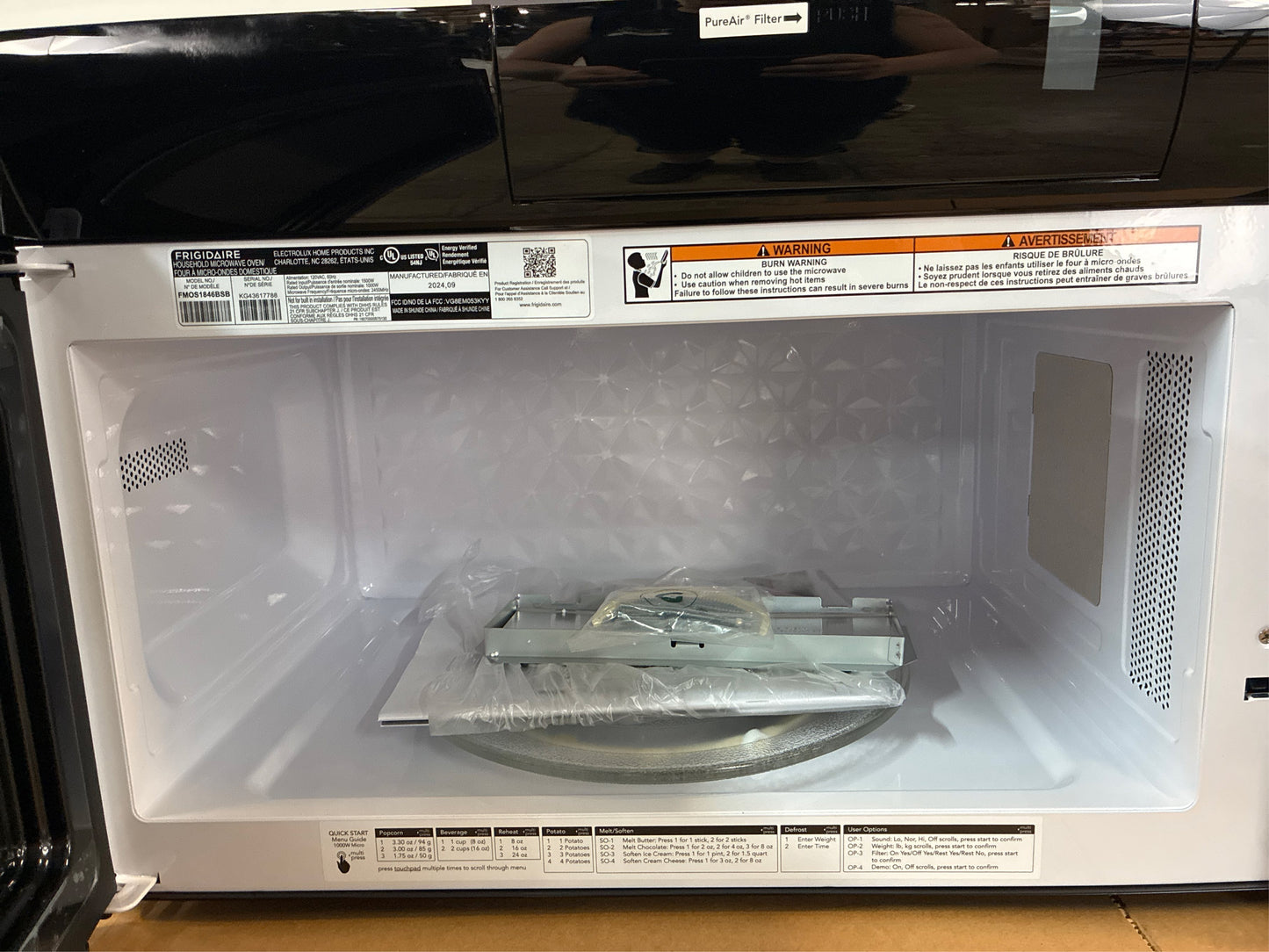 Frigidaire 1.8 Cu. Ft. OTR Microwave Steel