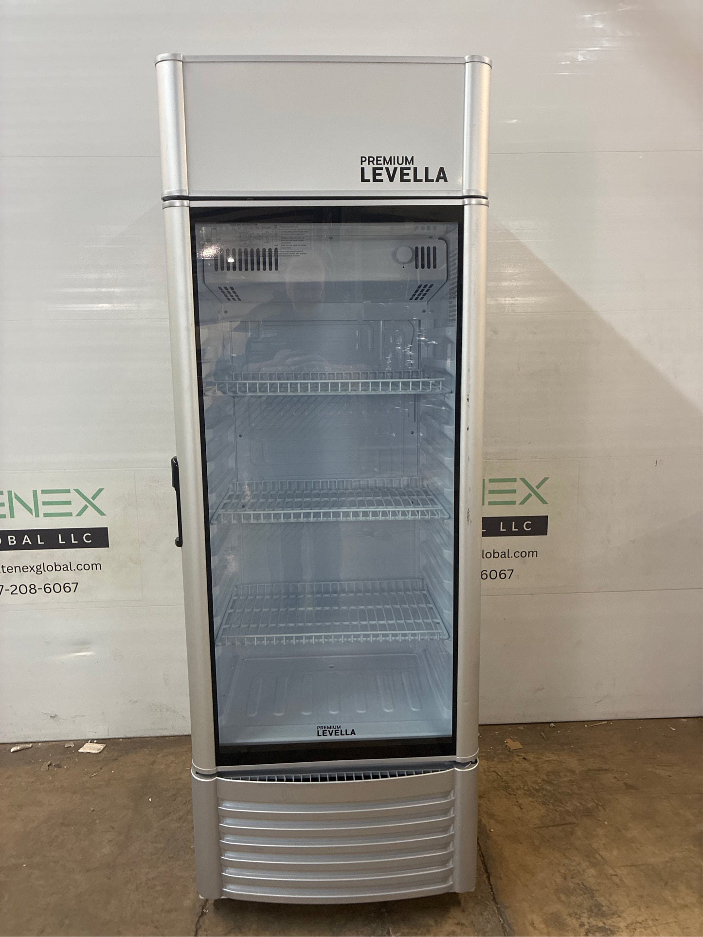 Premium Levella 6.5 cu. ft. Upright Merchandiser Refrigerator