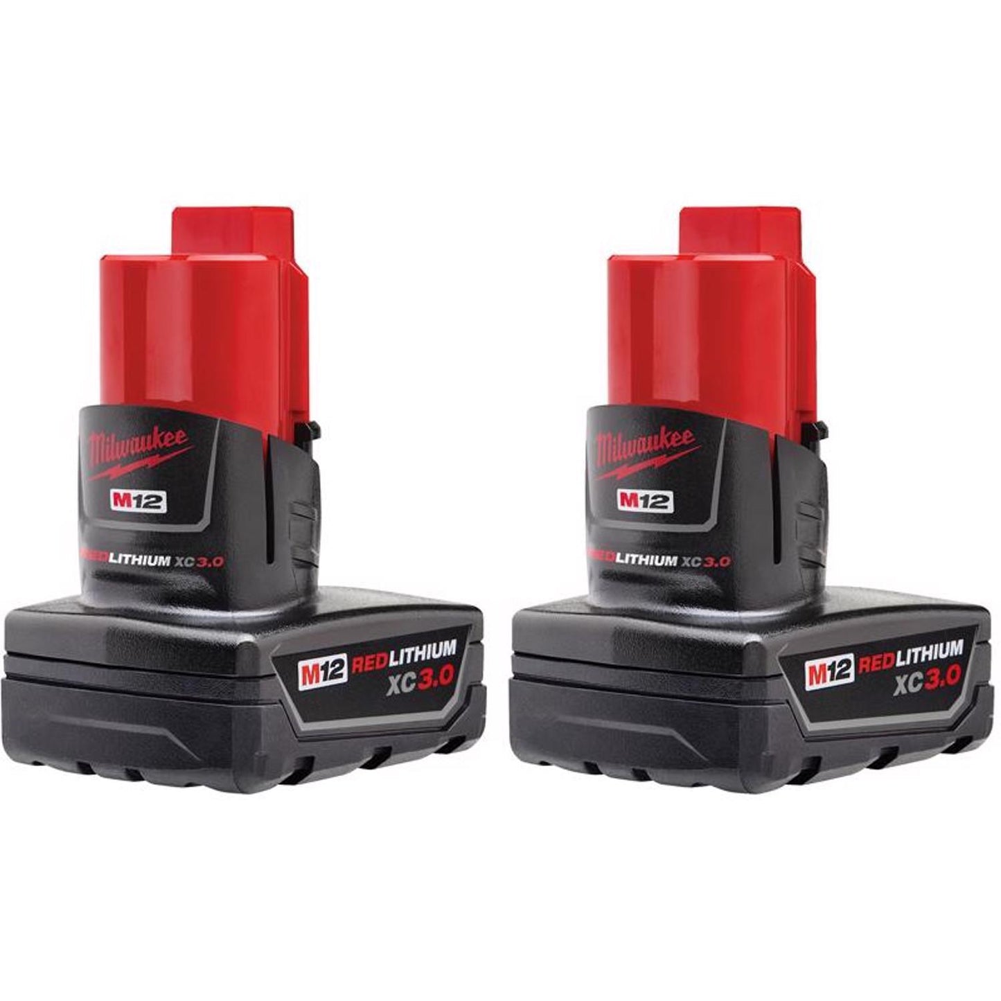 Milwaukee M12 RedLithium XC 3Ah Battery 2pc