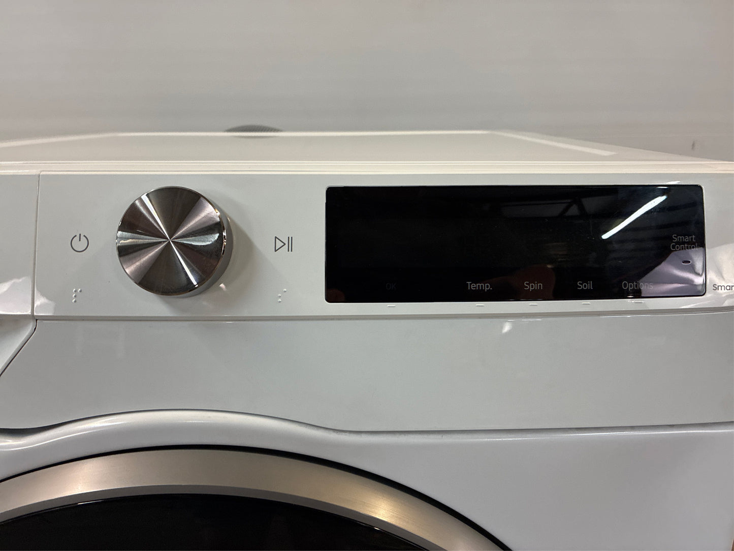 Samsung 2.5-cu ft Smart Front Load Washer (White)