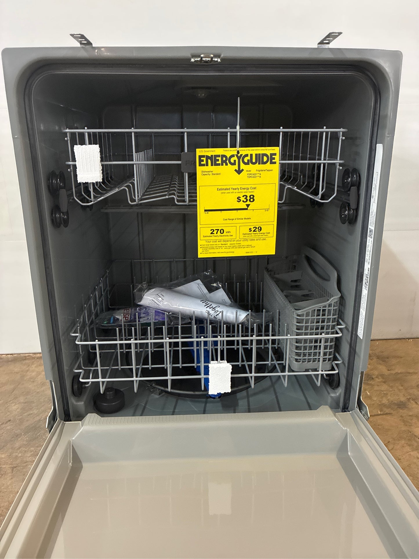 24 in. SS Front Control Tall Tub Dishwasher