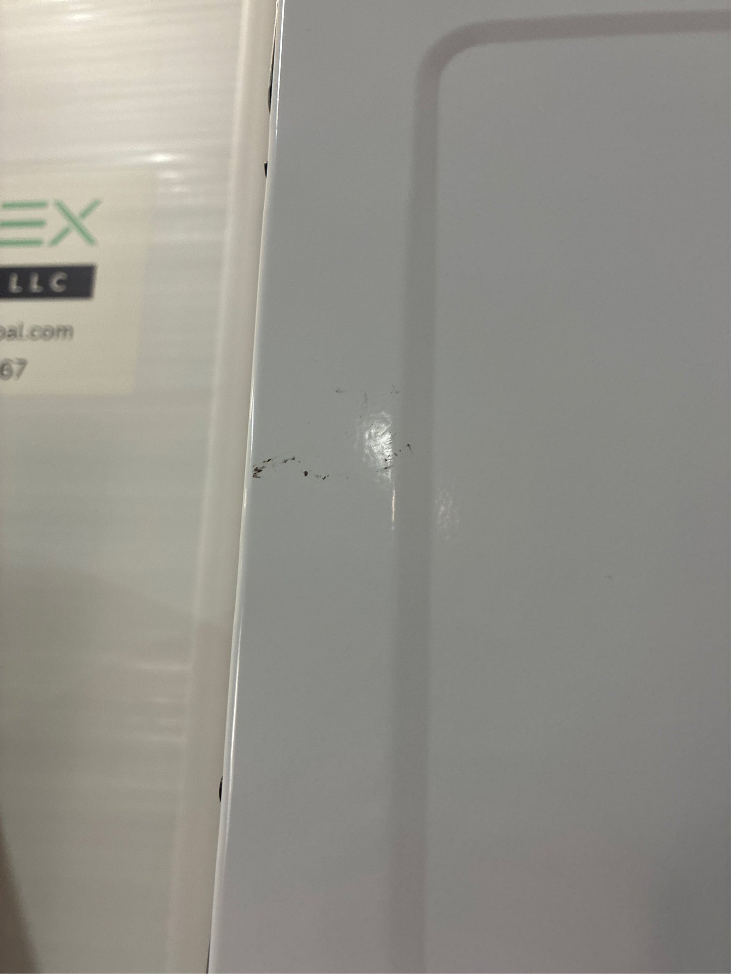 3.8 cu ft Washer 5.9 Gas Dryer Combo White