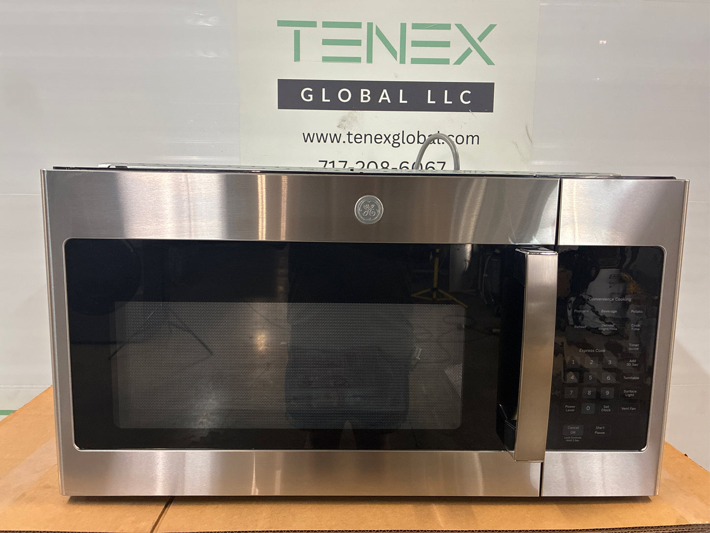 GE 1.6-cu ft 1000W Over-the-Range Microwave