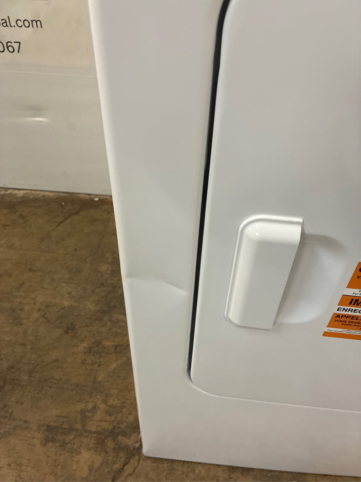 Amana 6.5 cu.ft. Vented Electric Dryer in White