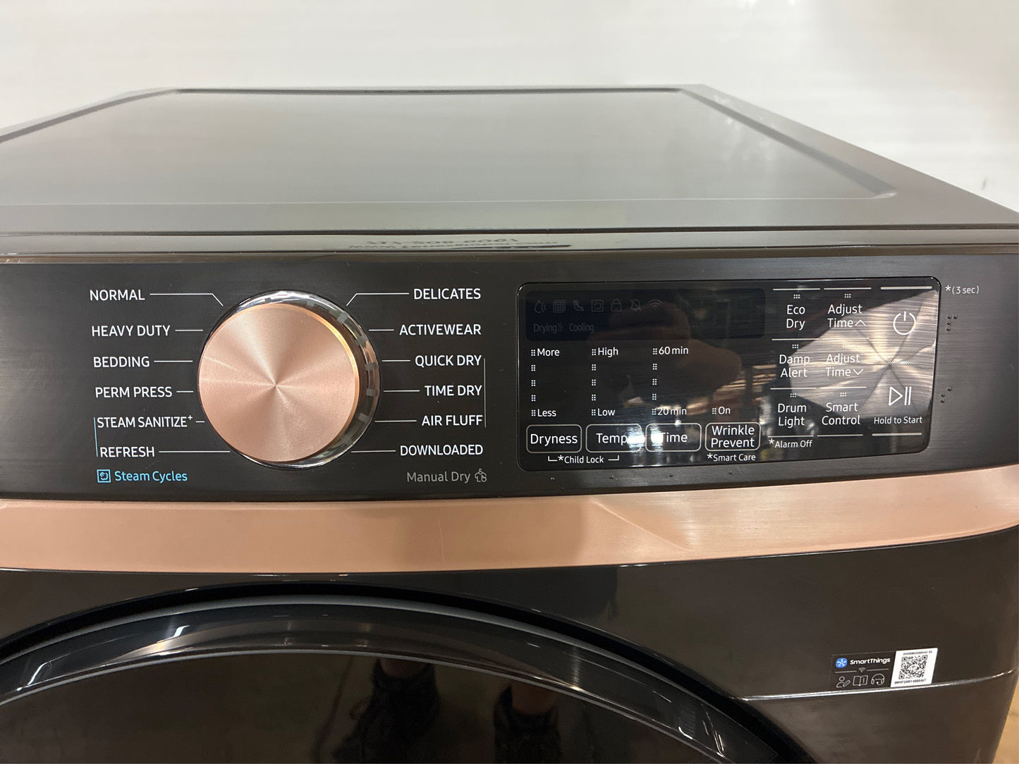 7.5 cu. ft. Dryer in Brushed Black