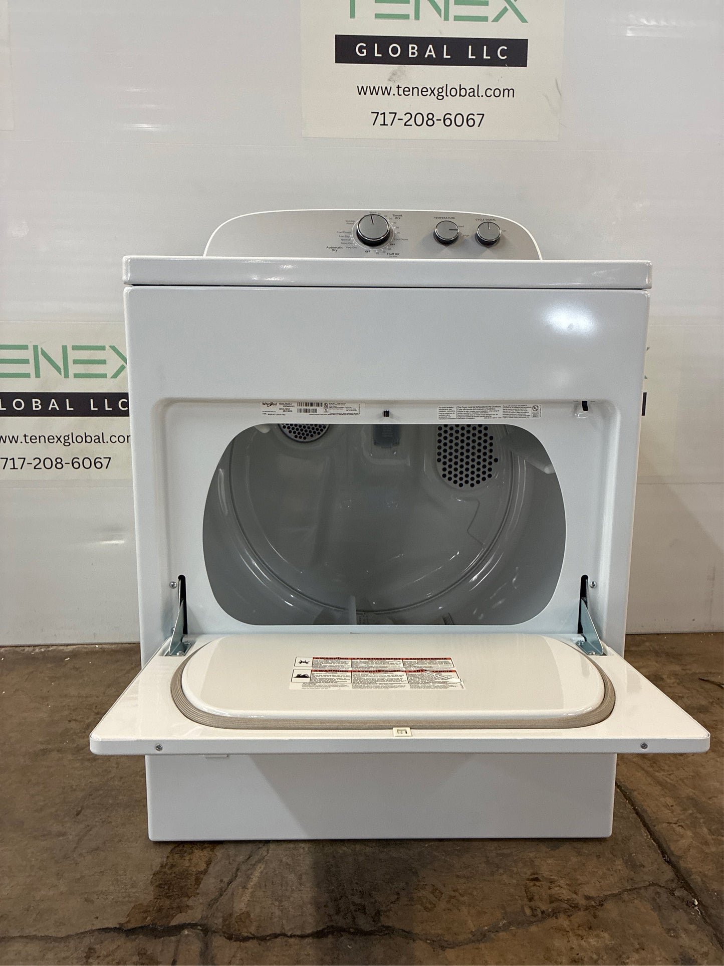 Whirlpool 7-Cu. Ft. Gas Dryer (White)