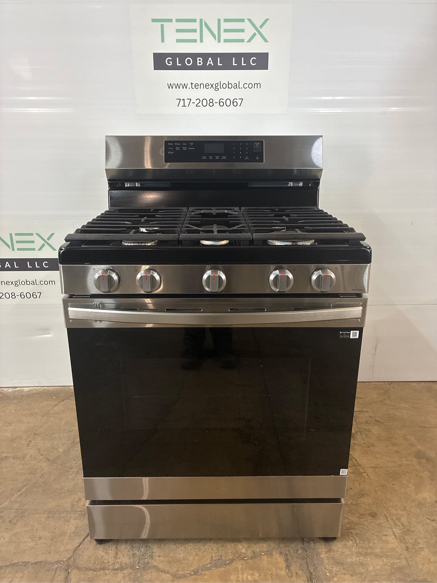 Samsung 30" Gas Range, 6.0-cu ft, Air Fry