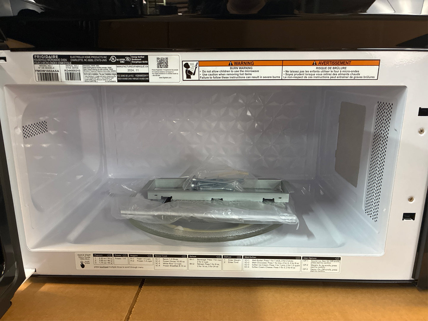 1.8 cu. ft. Microwave, Stainless Steel