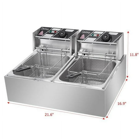 ZOKOP EH82 Fryer 12.7QT/12L 5000W 110V