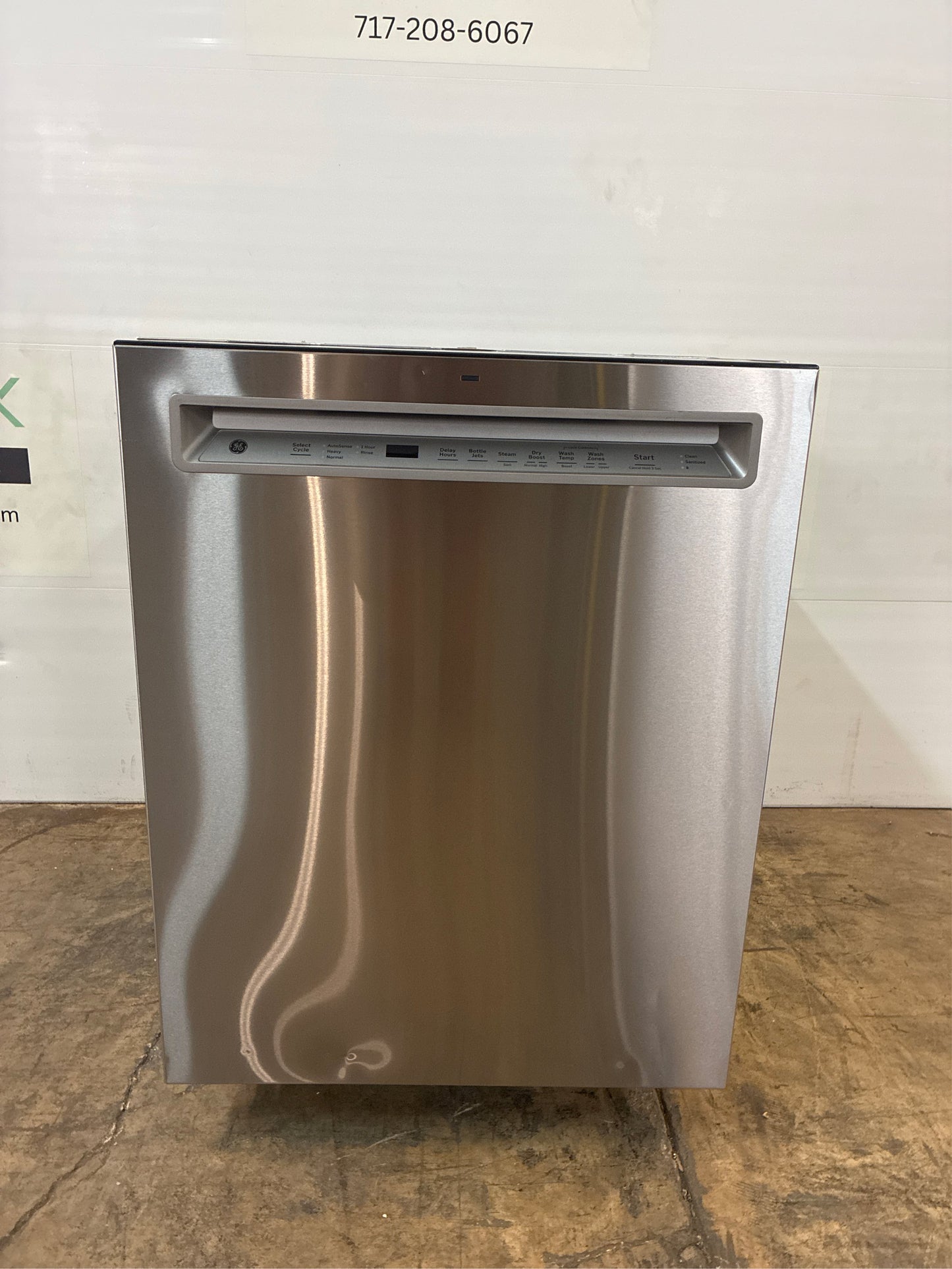 GE 24-in Dishwasher, 47dB, Stainless Steel