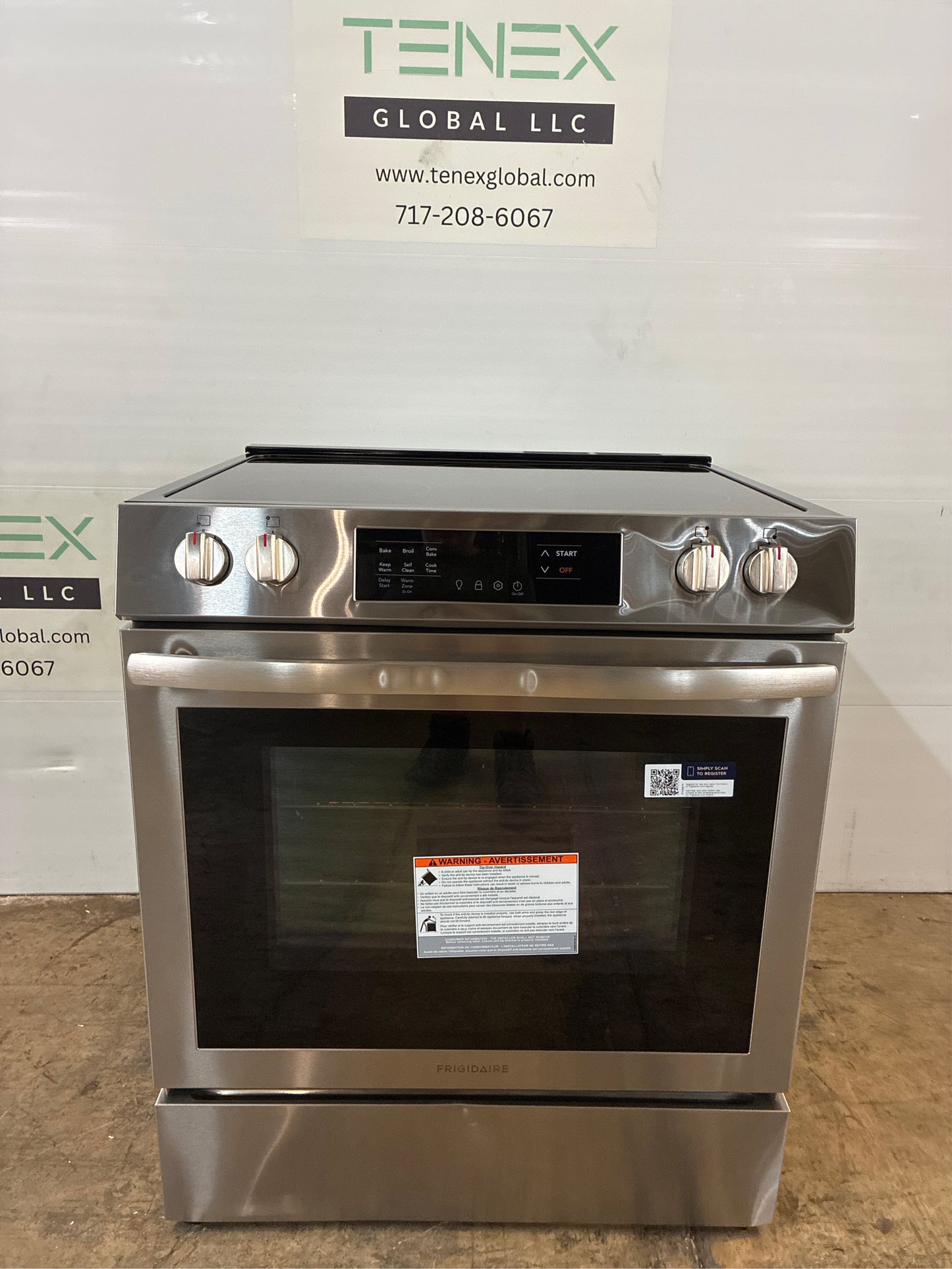 Frigidaire 30 in. Slide-In Electric Range, Convection