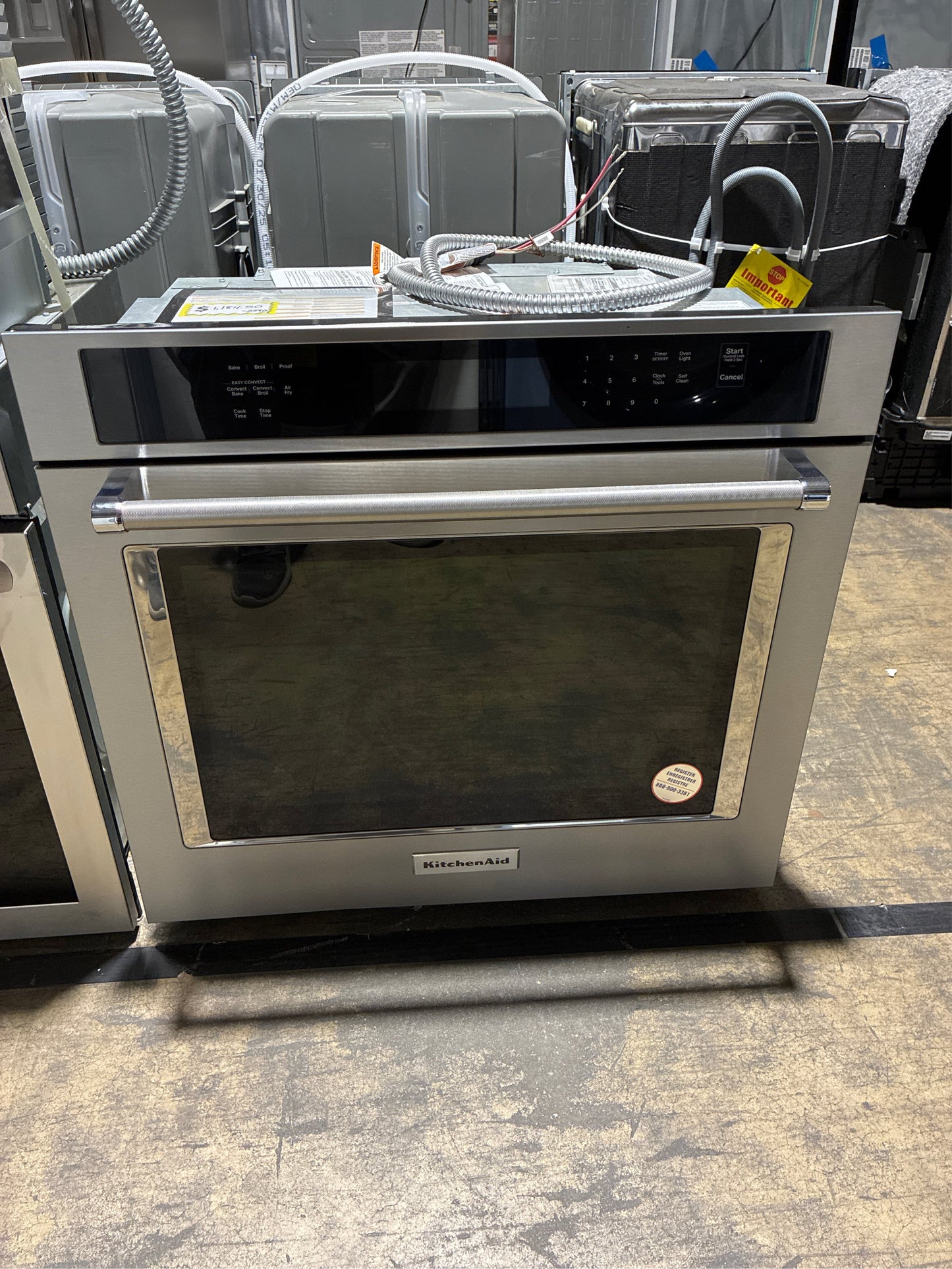 30 in. Electric Wall Oven with Convection Steel