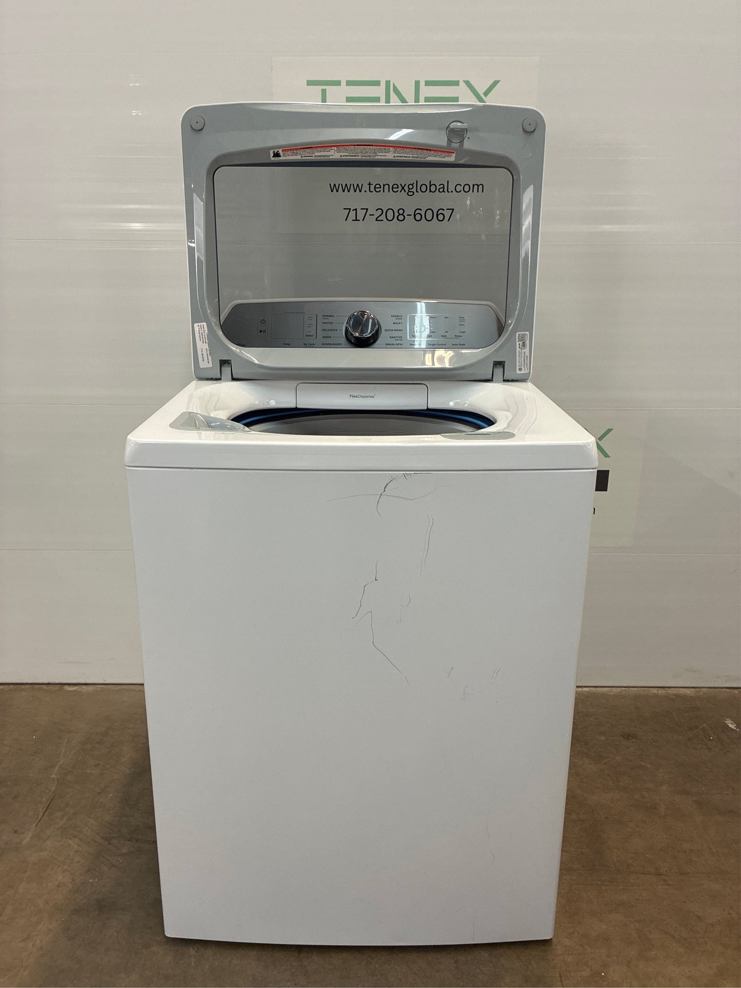 GE Profile 7.4-cu ft Electric Dryer - White