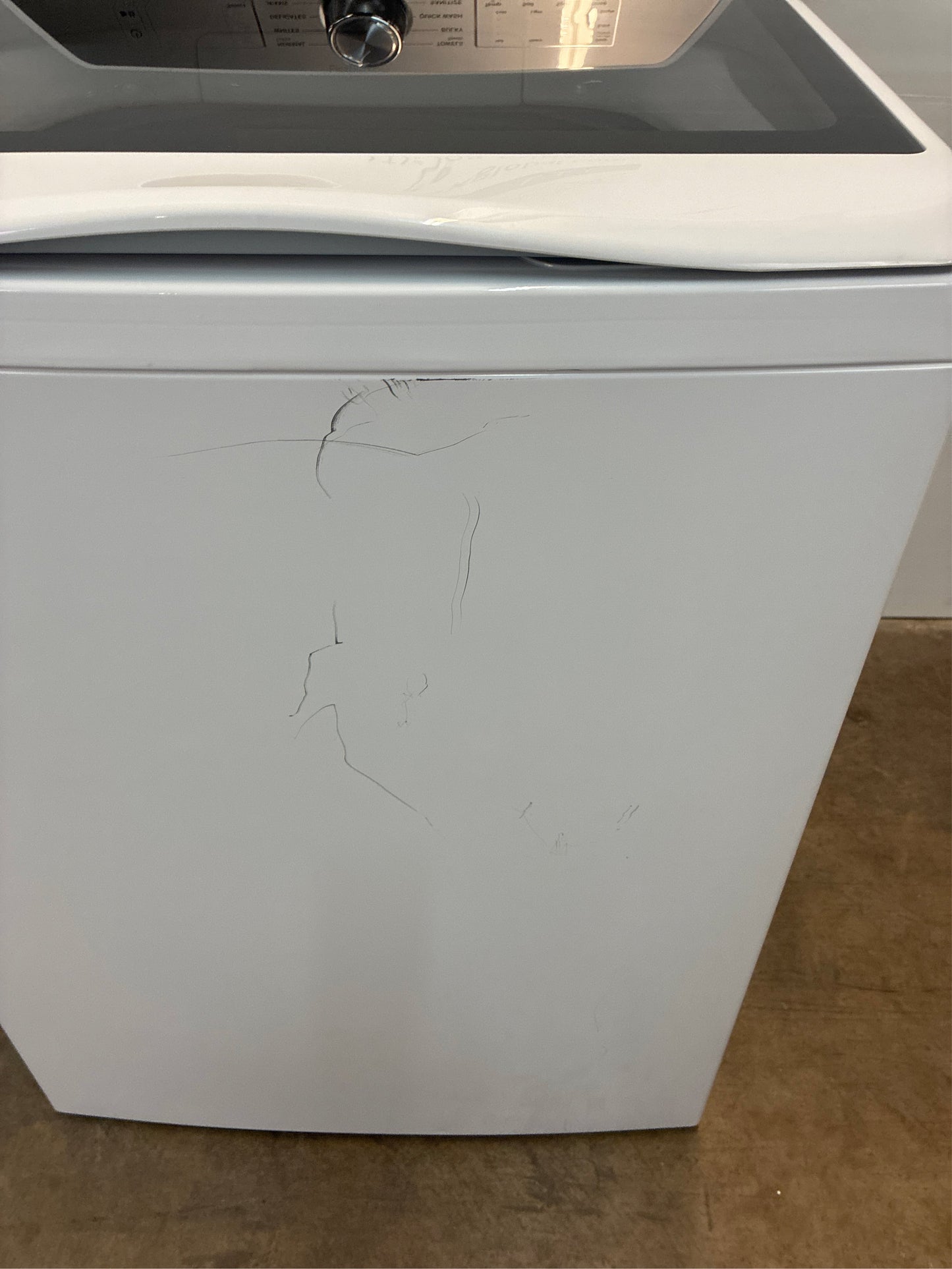 GE Profile 7.4-cu ft Electric Dryer - White