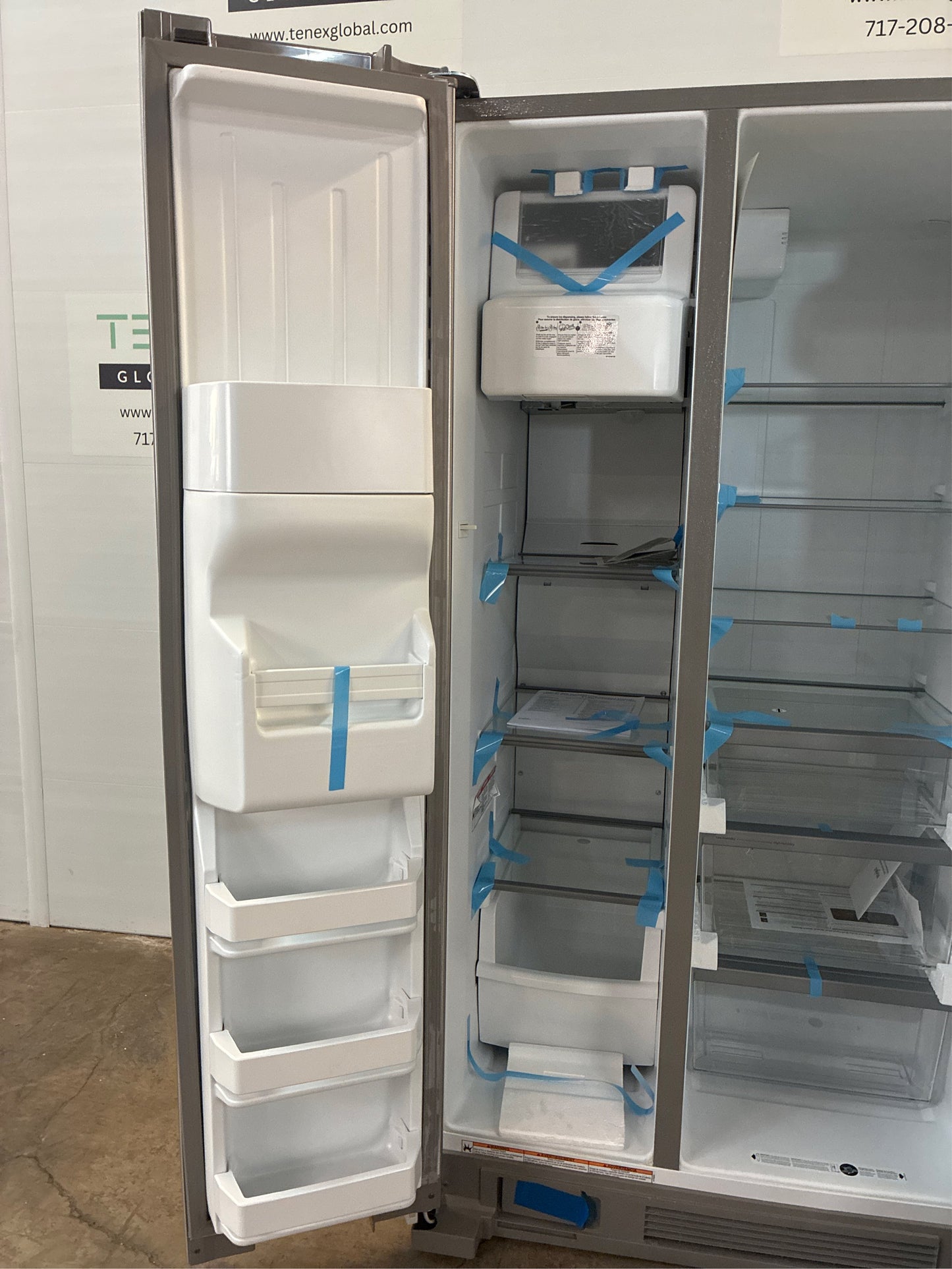 Whirlpool 24.5-cu ft Side-by-Side Fridge