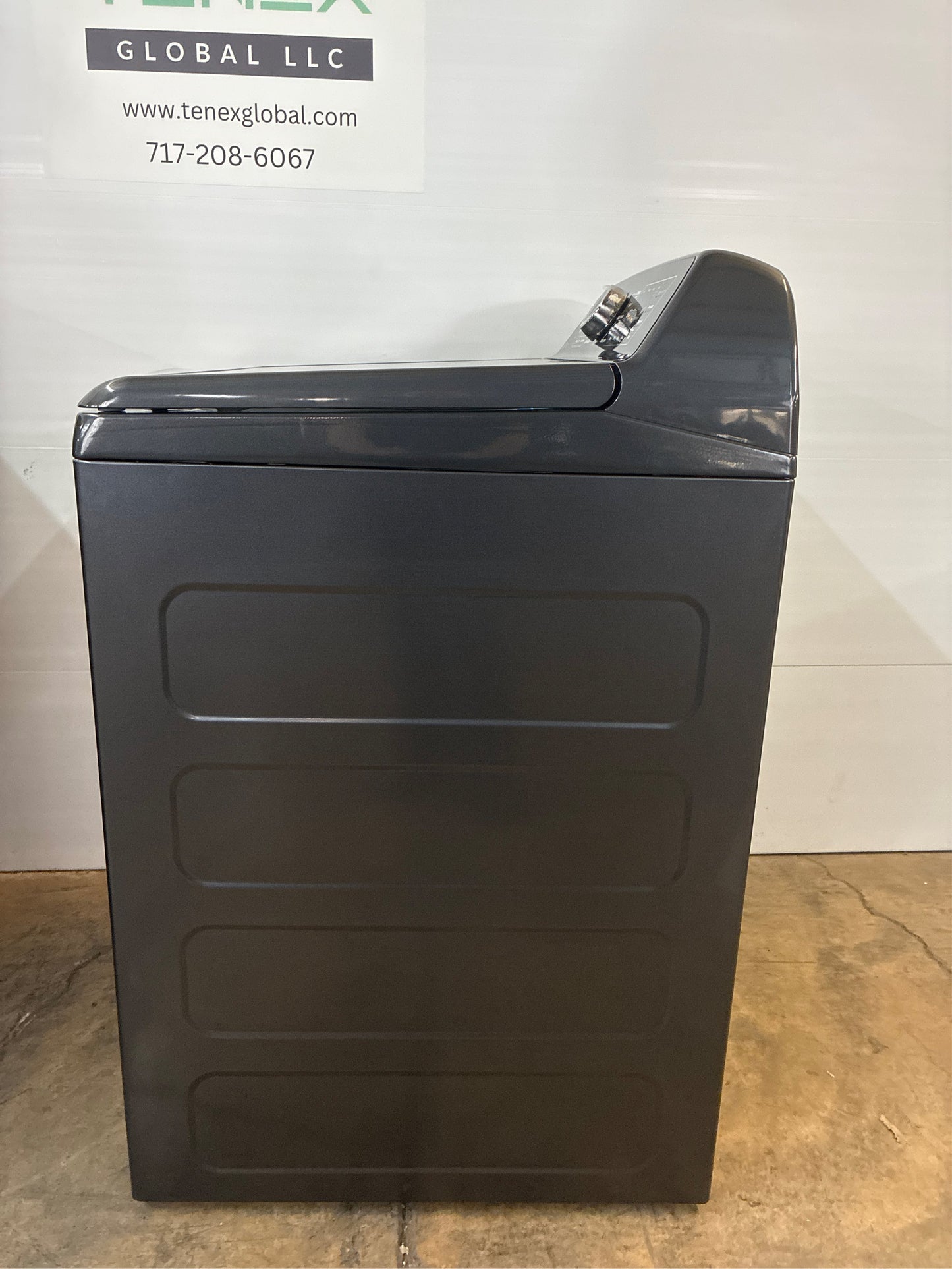 GE Profile 5.4-cu ft Smart Washer Gray