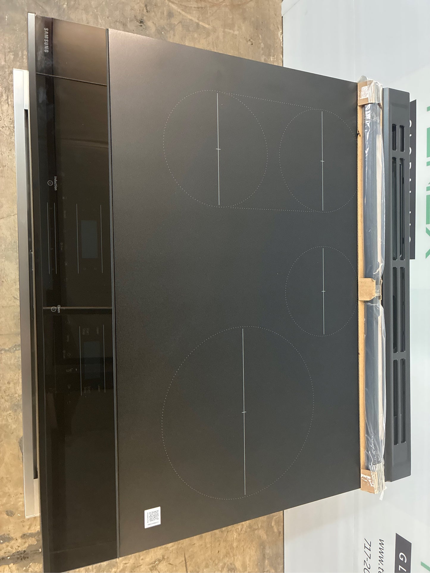 Samsung Bespoke 30-in Double Induction Range