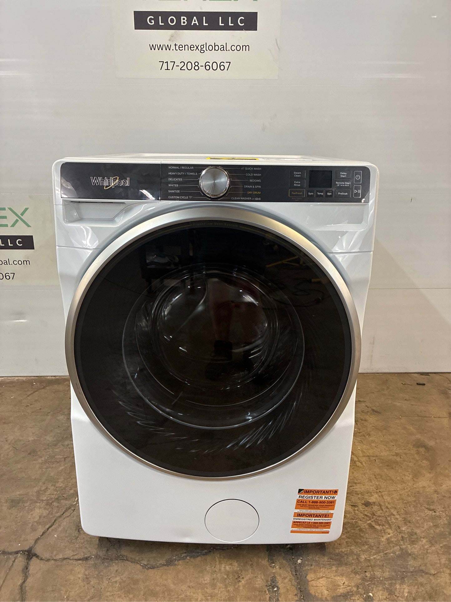 Whirlpool 5.0 cu. ft. Front Load Washer - FreshFlow