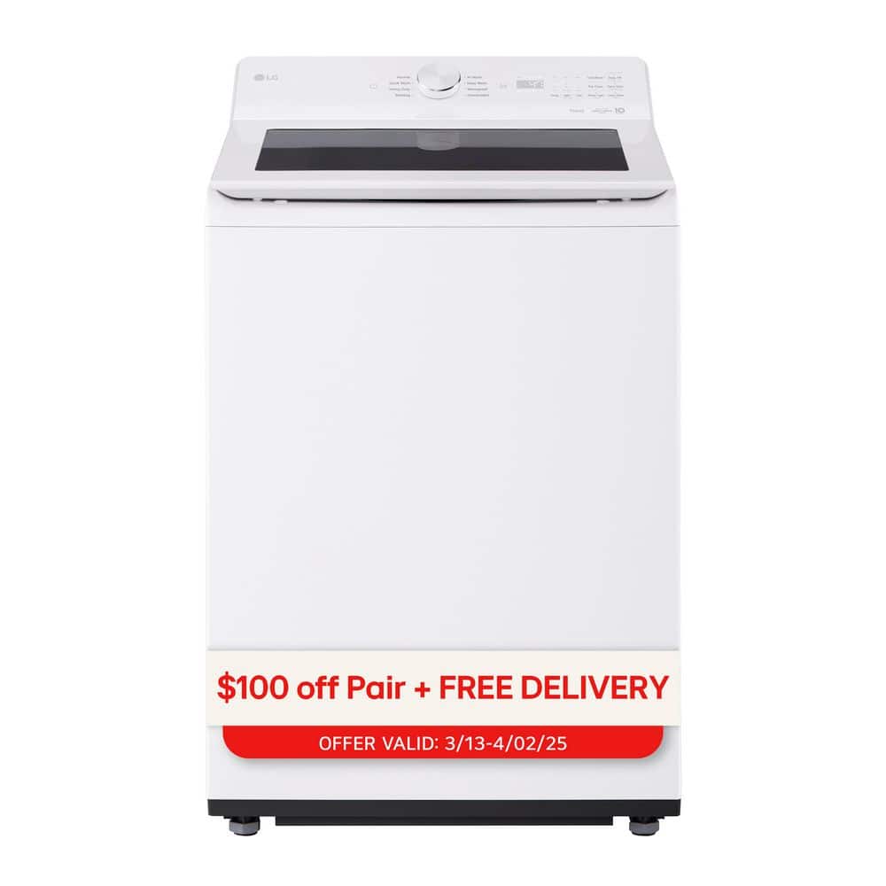 4.8 cu.ft. SMART Top Load Washer in White