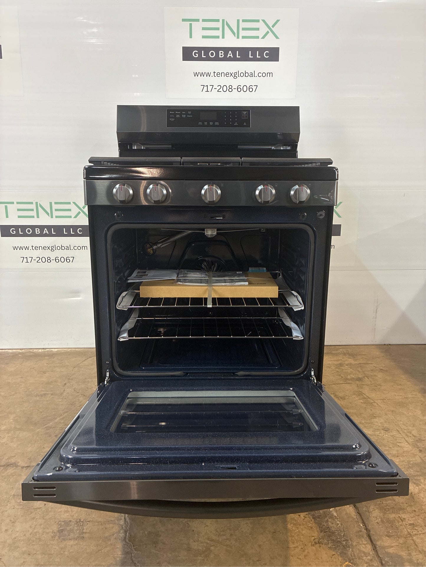 Samsung 30-in 5 Burners 6-cu ft Gas Range