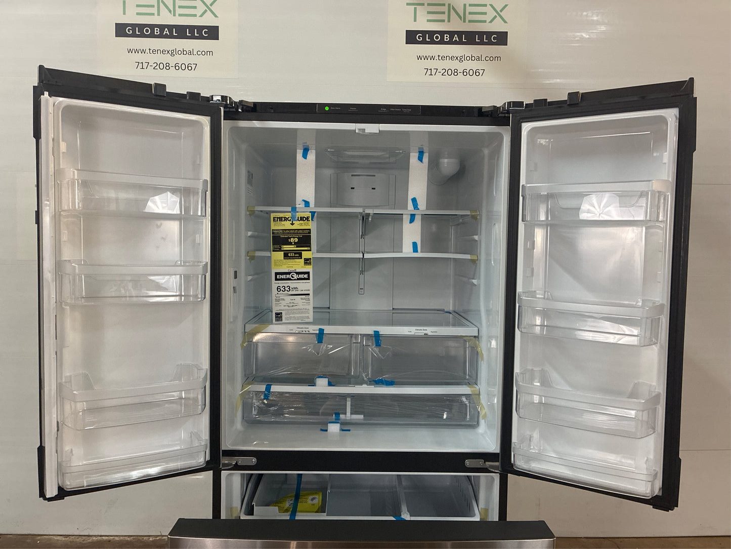 GE French Door Refrigerator, 27-cu ft