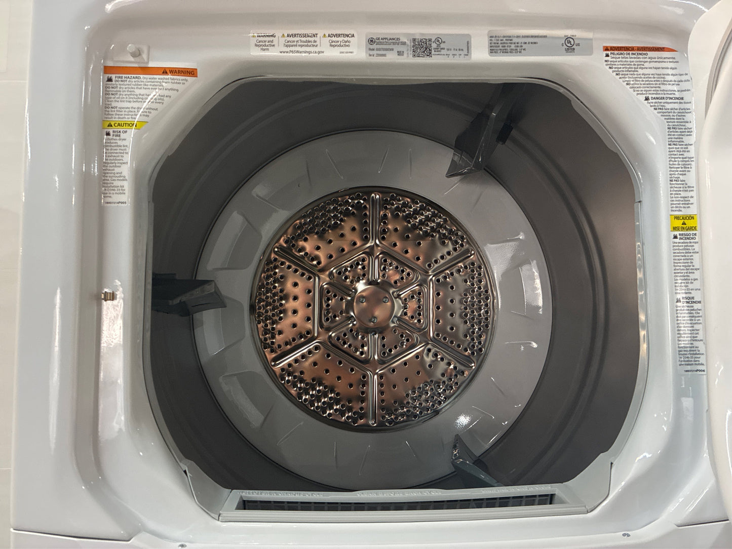 3.8 Washer 5.9 Gas Dryer Combo - White