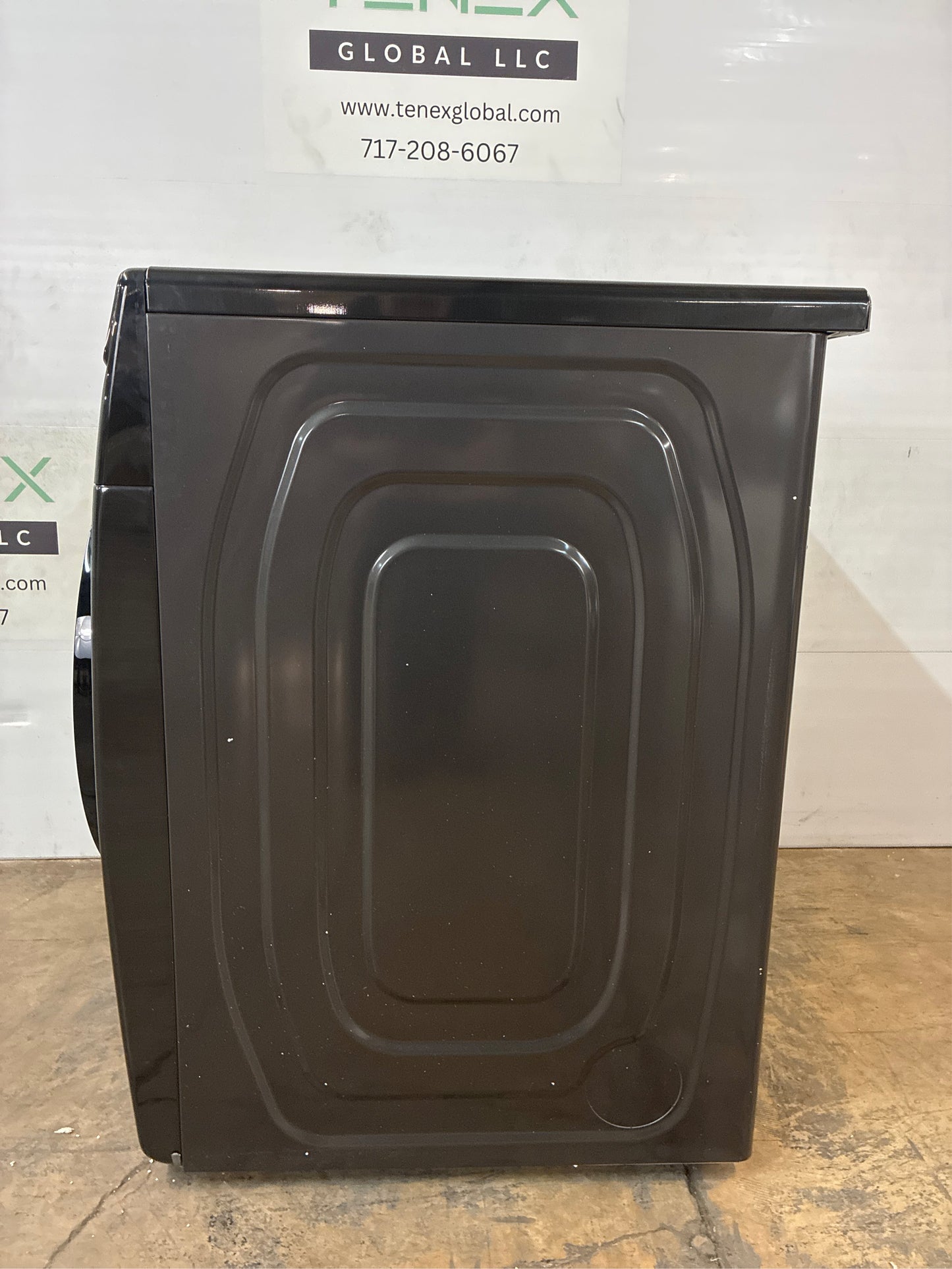 Samsung 7.5-Cu Ft Steam Electric Dryer (Black)