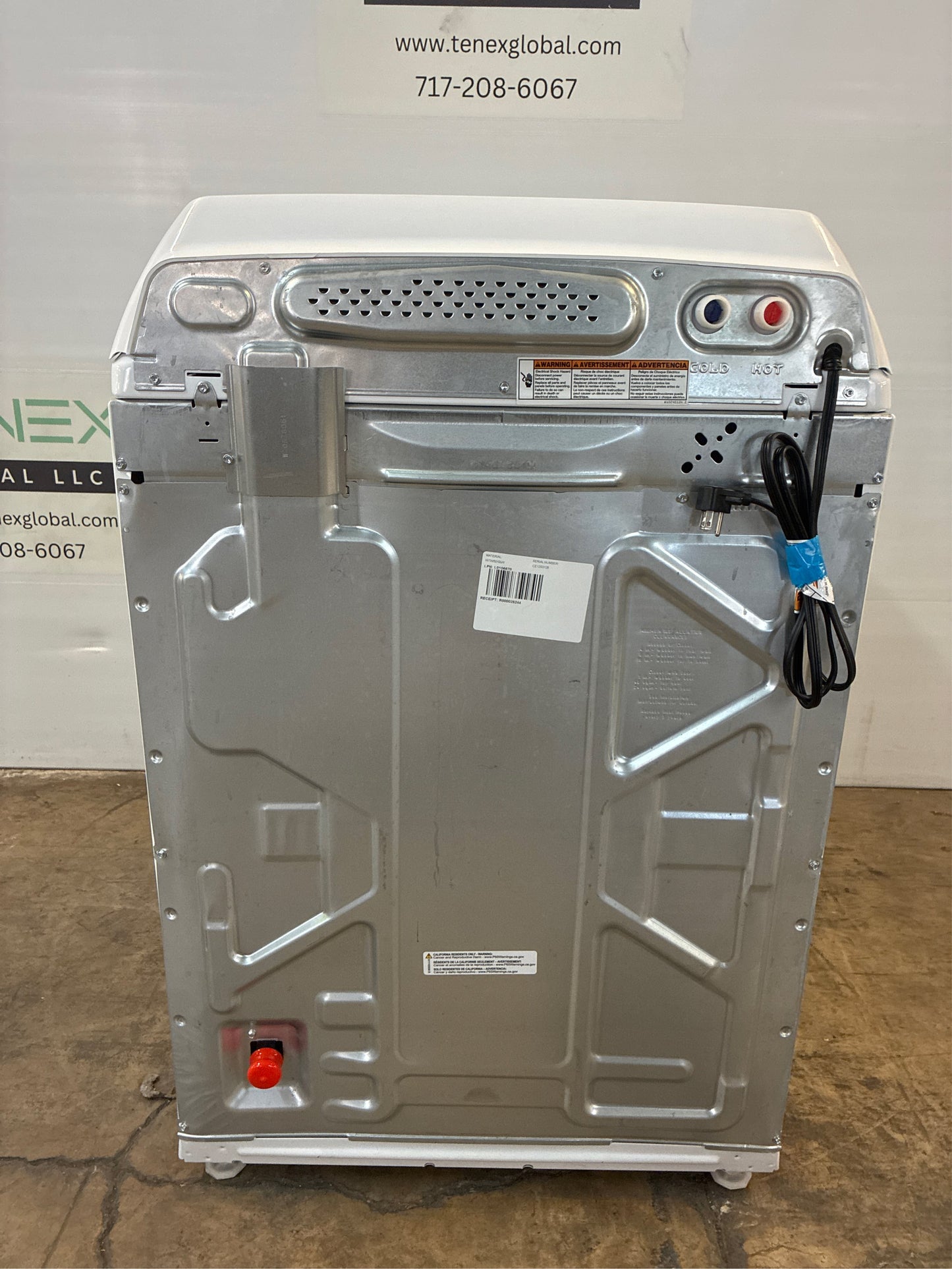 Whirlpool 4.6 cu ft Top Load Washer