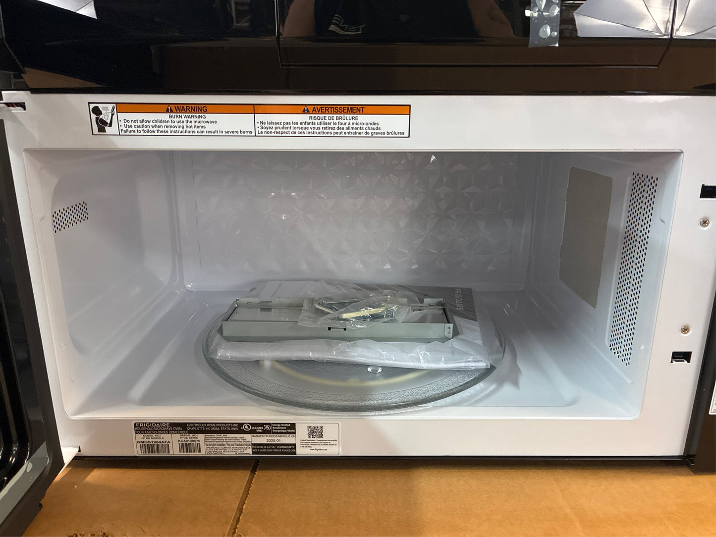 30 in. 1.9 cu. ft. Over Range Microwave
