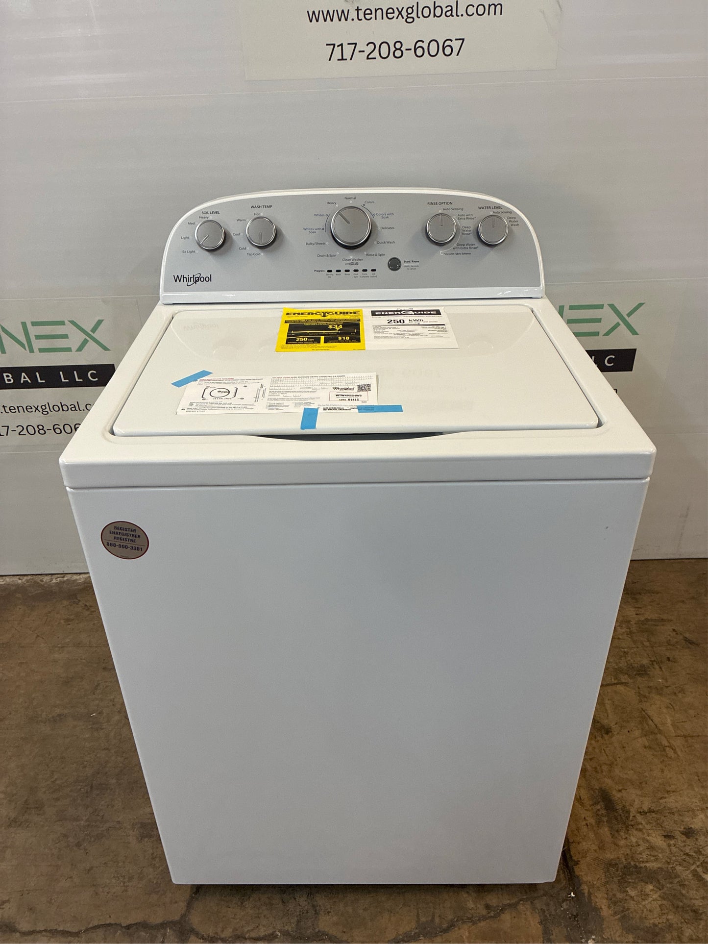Whirlpool 27.5 in. 3.8 cu. ft. High-Efficiency Washer