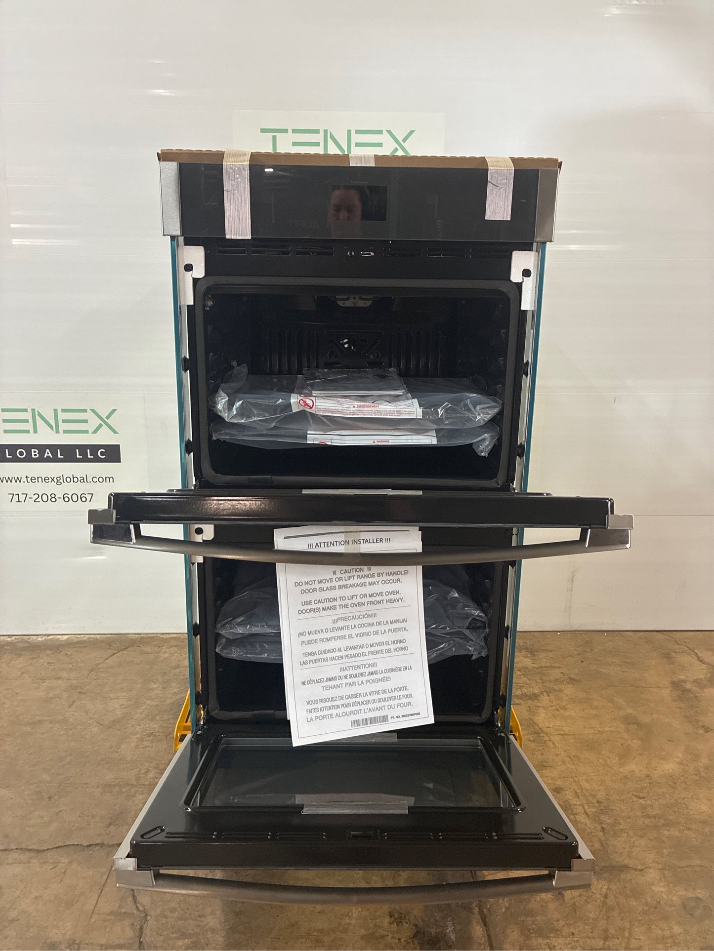 GE 30-in Smart Double Electric Wall Oven