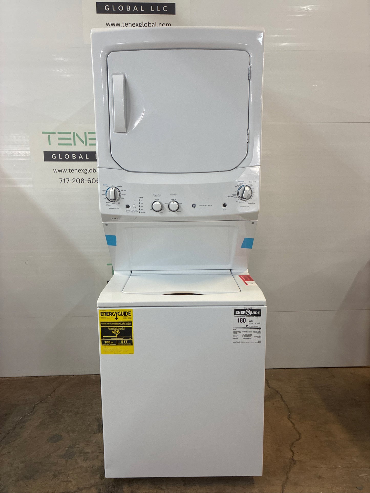 3.8 cu. ft. Washer & 5.9 cu. ft. Gas Dryer