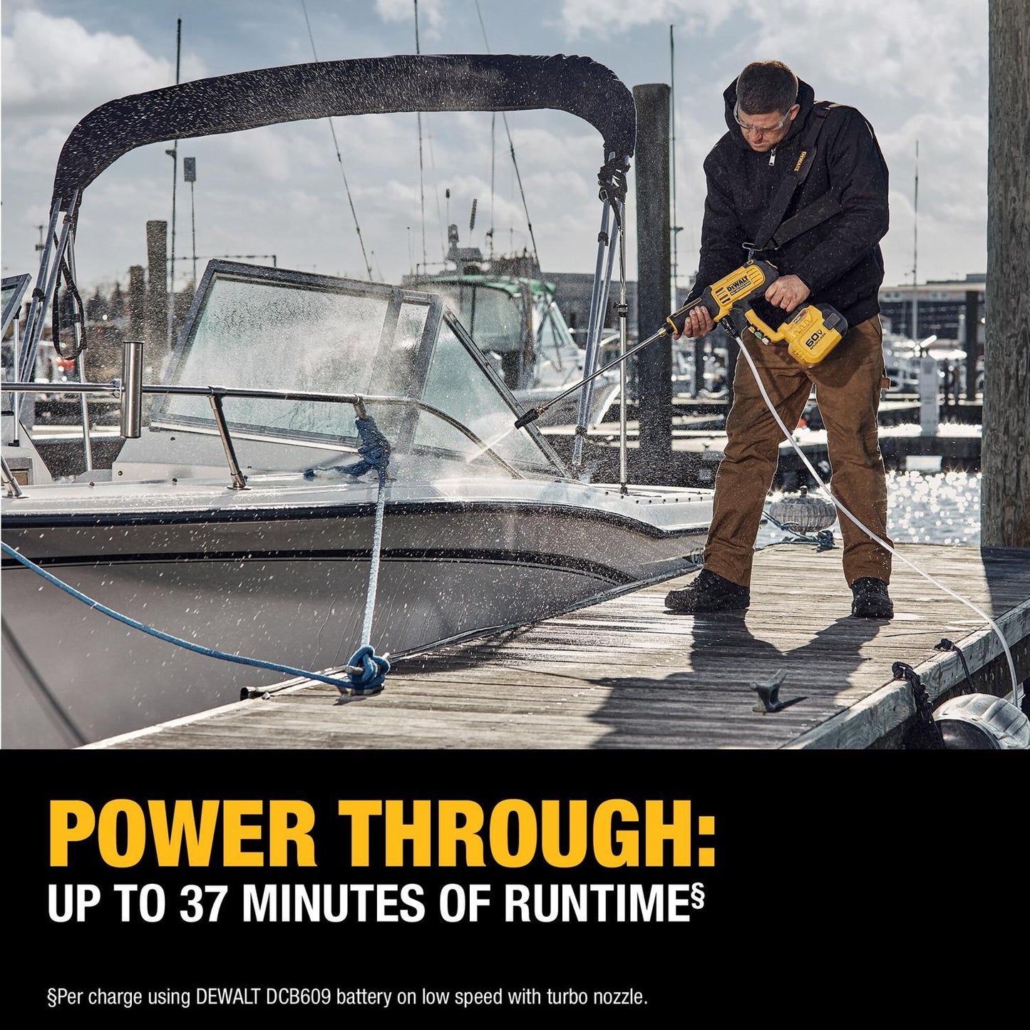 DEWALT 60V MAX DCPW1000B 1000 psi Cleaner