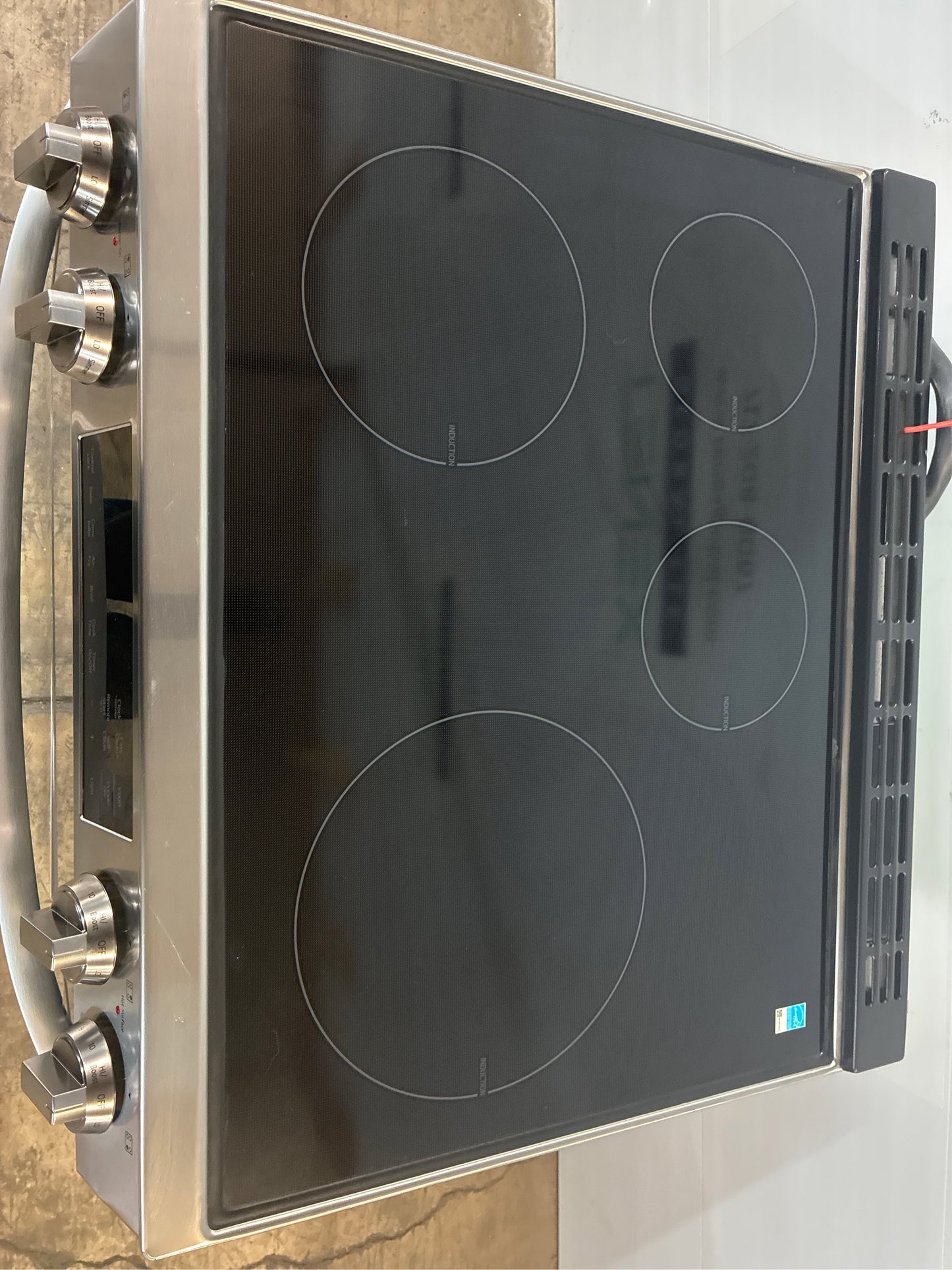 LG 30-in Induction Electric Range, Steel
