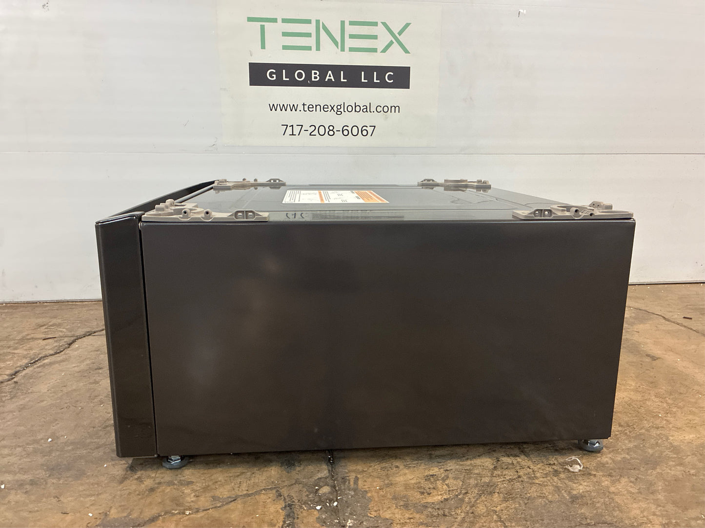 LG 27" Black Steel Laundry Pedestal with Drawer