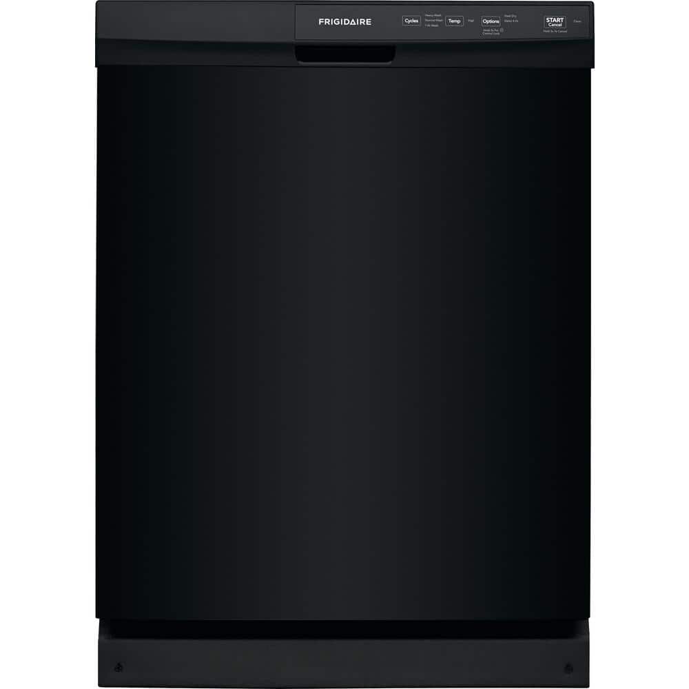 Frigidaire 24 In. Tall Tub Dishwasher, Black, 55 dBA