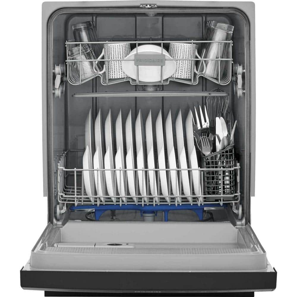 Frigidaire 24 In. Tall Tub Dishwasher, Black, 55 dBA