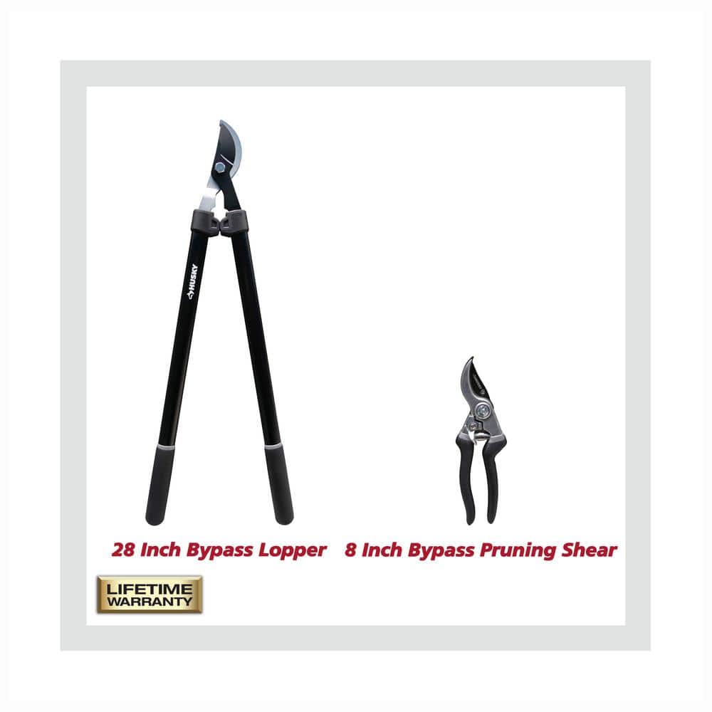 2-Piece Garden Lopper & Pruning Shears Set