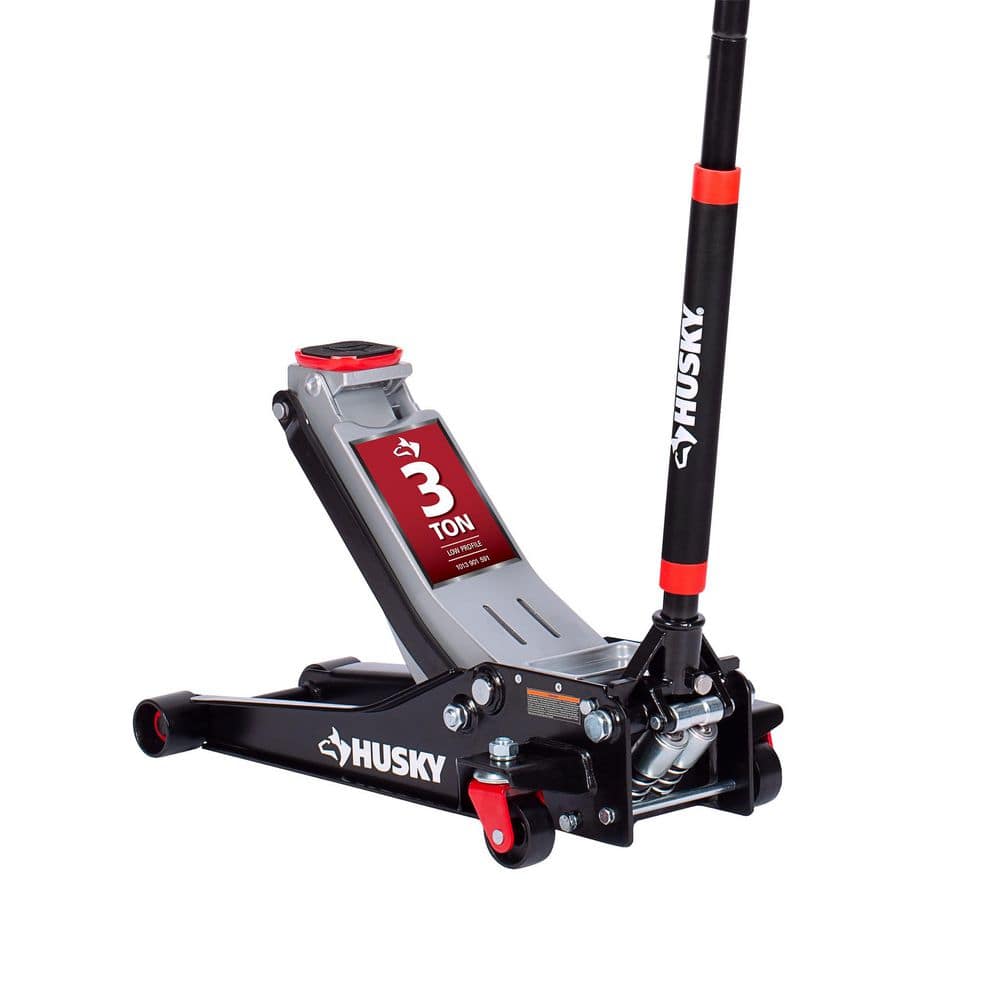 Husky 3-Ton Low-Profile Floor Jack