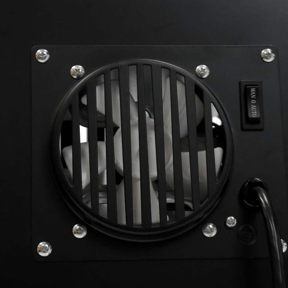 30,000 BTU Vent Free Blue Flame Heater - Black