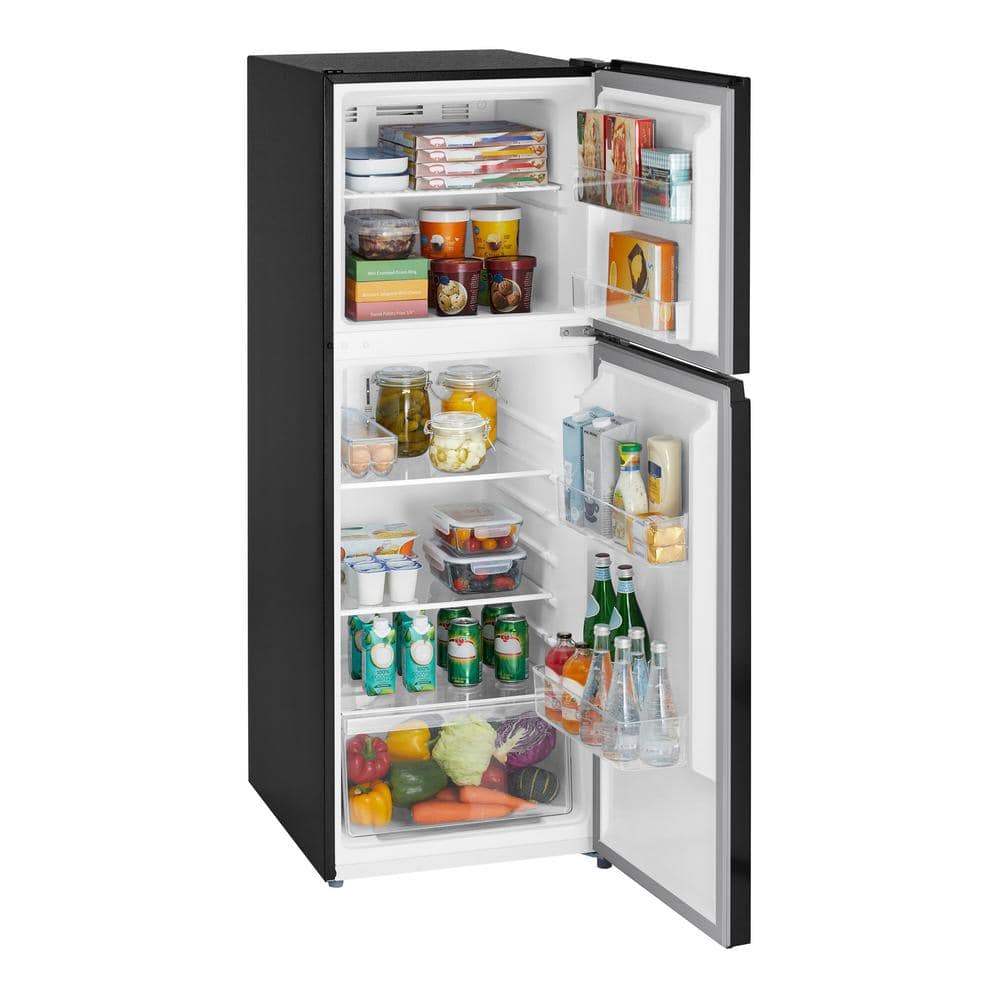 10.1 cu. ft. Top Freezer Refrigerator - Black