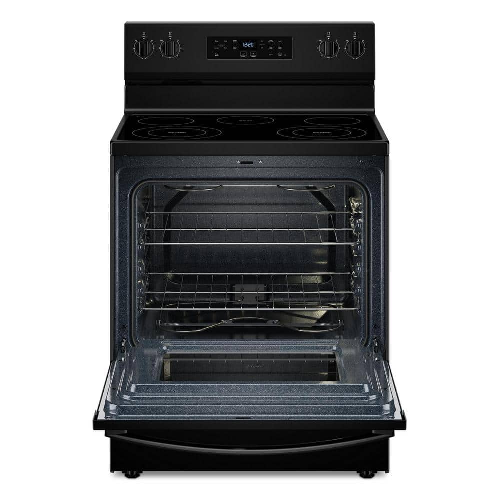 Whirlpool 30 in. Freestanding Electric Range, Black