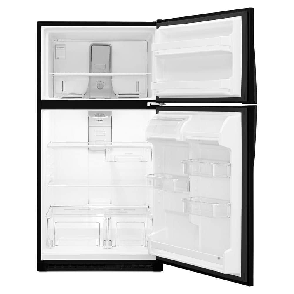 20.5 cu. ft. Top Freezer Refrigerator Black